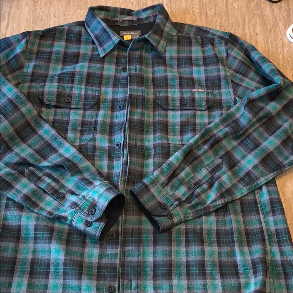 Eddie Bauer Expedition Performance Flannel Shirt